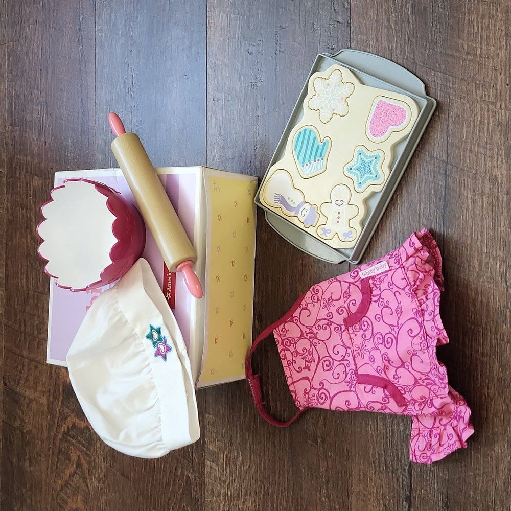 American Girl Bitty Twins cookie baking set